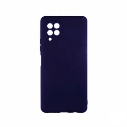 Capa de Silicone com Moldura de Câmera para Samsung Galaxy A22 4g Azul Capa de Silicone com Moldura de Câmera para Samsung Galaxy A22 4g Azul
